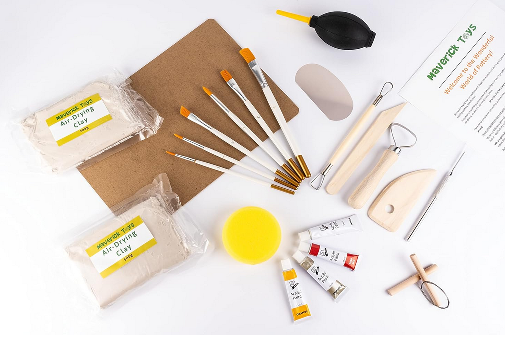The Ultimate Pottery Making Kit - Perfect Gift For Arts and Crafts Fans!